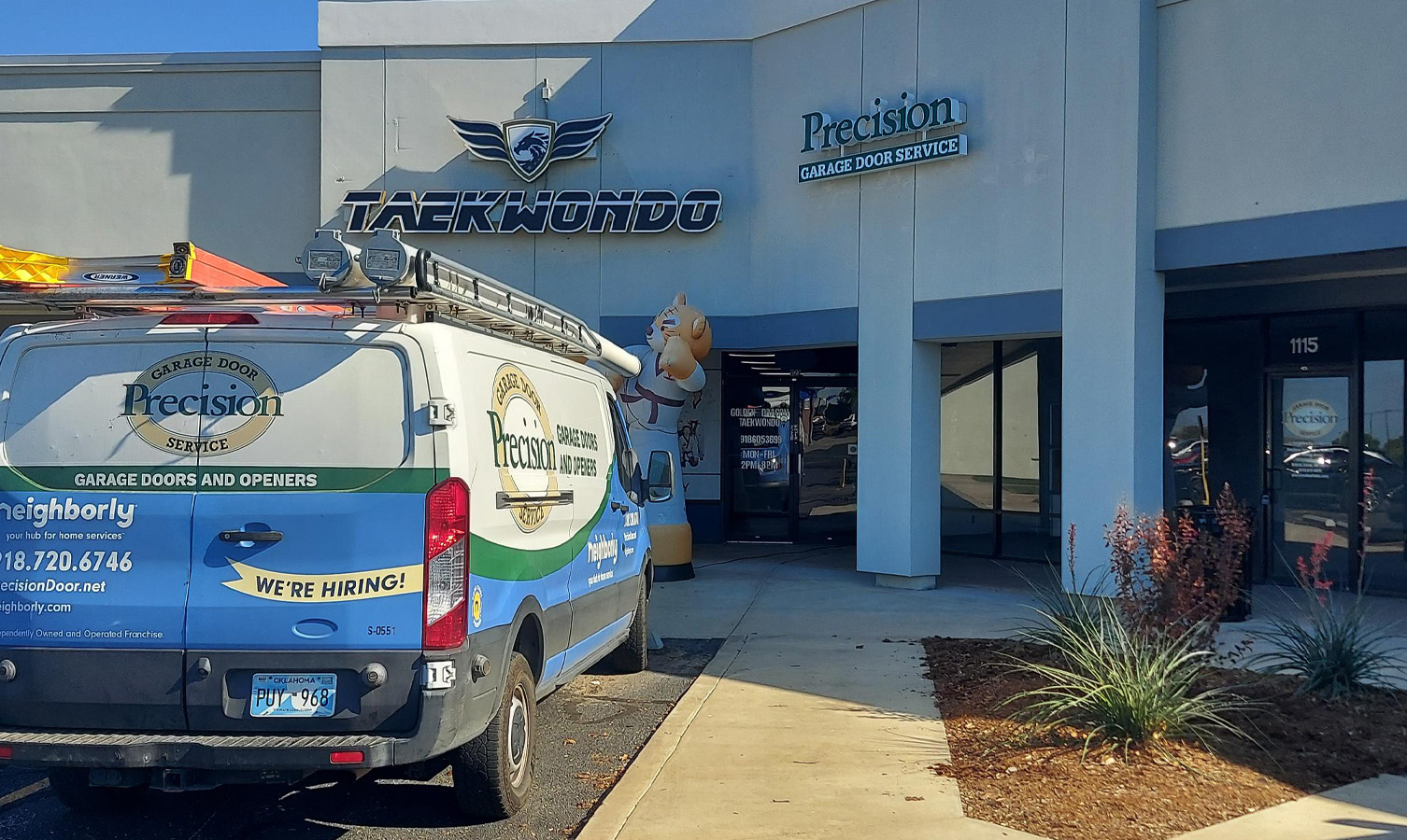 Precision Garage Door Service of Broken Arrow Location