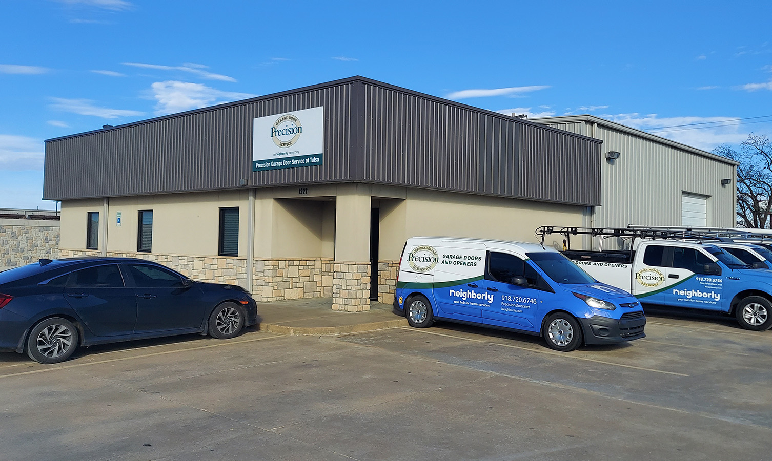 Precision Garage Door Service of Tulsa Location