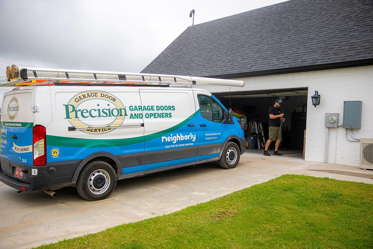 Precision Garage Door Tulsa Service Visit
