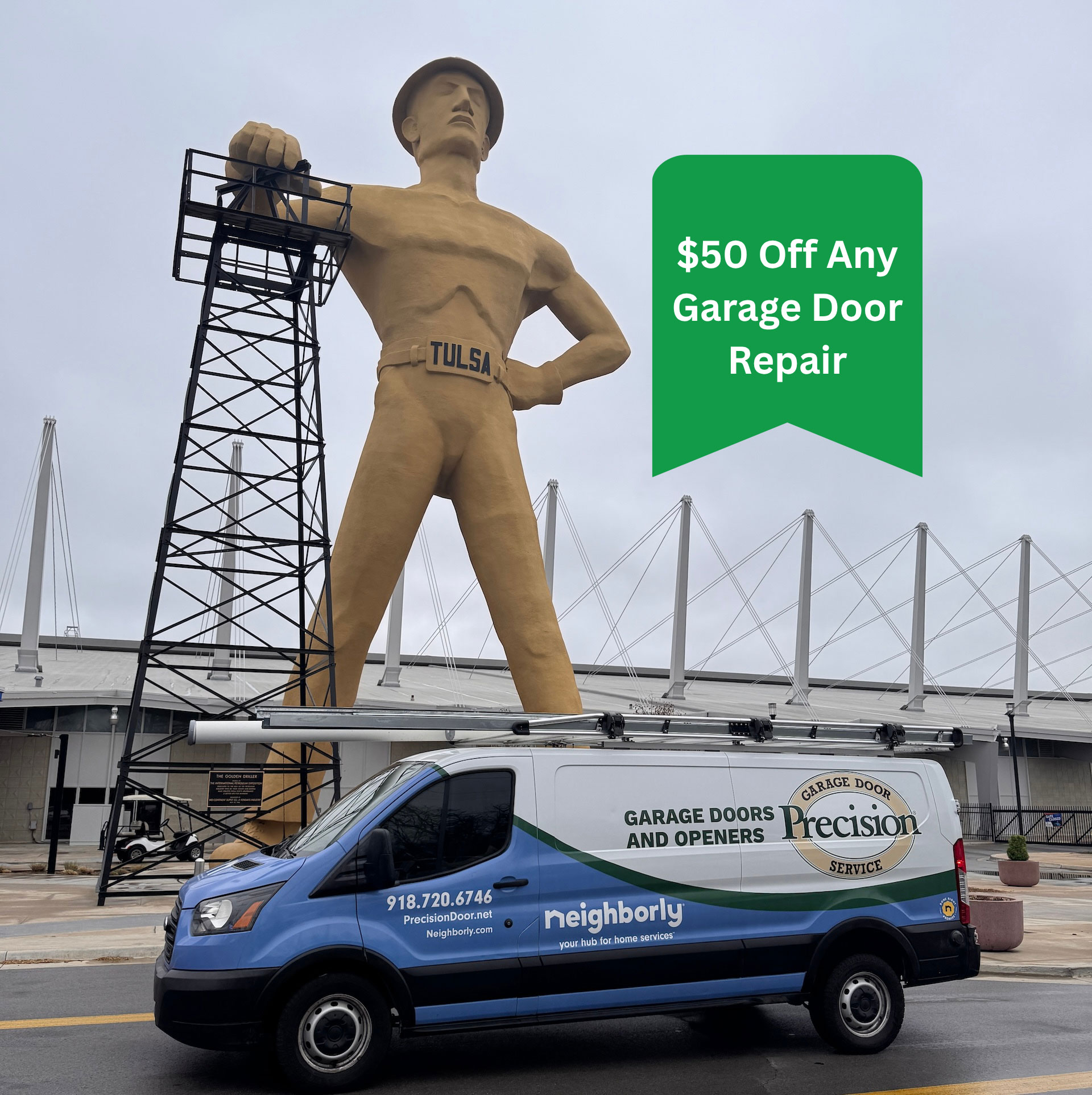 Tulsa Garage Door Repair Promo